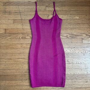 Hera Collection Fuchsia Mini Dress Size M
